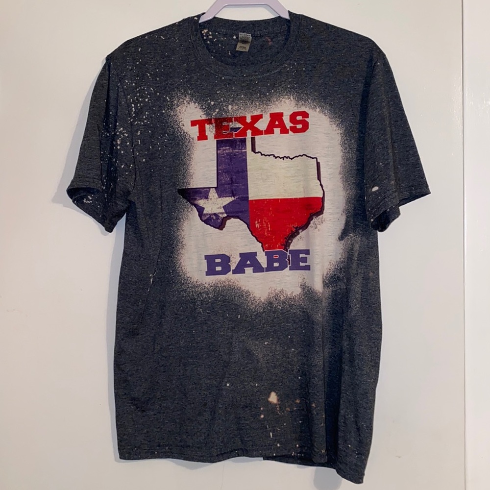 Gildan Texas Babe Bleached T-Shirt